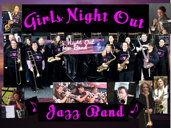 12:00pm – Girls Night Out Jazz Band featuring repertoire from the BJA Big Band
